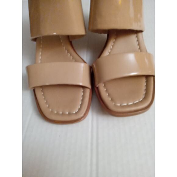 NWOT Sofft Women's Size 8.5 Sheila Leather Dress Slide in Caramel. Dressy - Picture 2 of 11